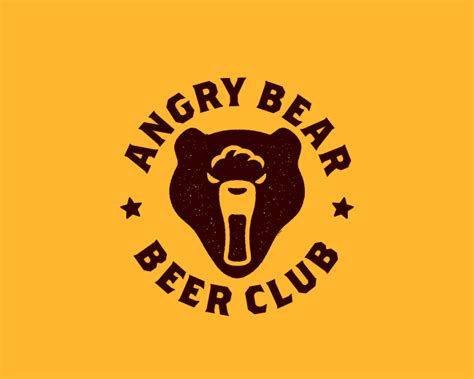 Logopond - Logo, Brand & Identity Inspiration (Angry Bear - beer club)