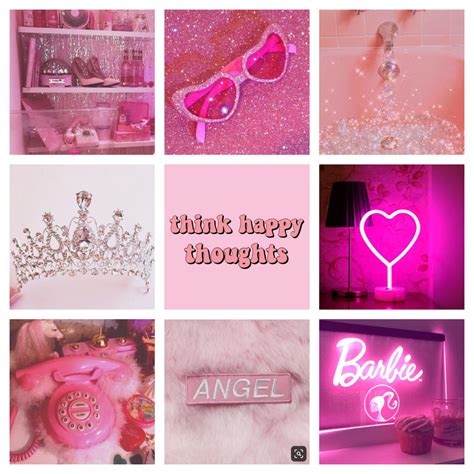 Pink aesthetic mood board by Kirakiradolls on DeviantArt