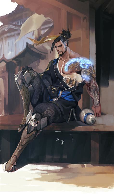 overwatch hanzo by SiaKim on DeviantArt