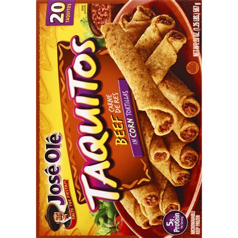 Jose Ole Taquitos, Beef (1 oz) - Instacart