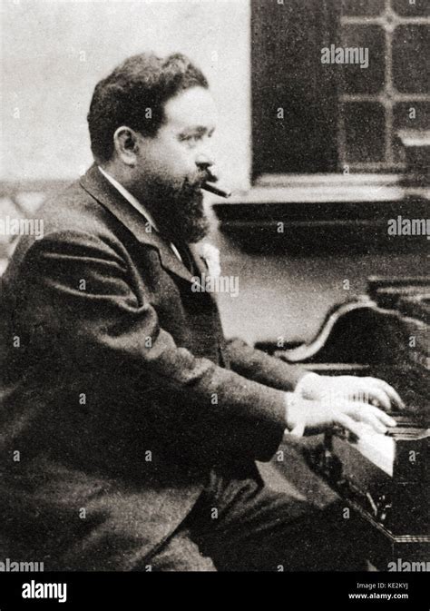 Isaac ALBENIZ playing piano, hands on keyboard. - portrait of Spanish ...