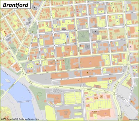 Brantford Map | Ontario, Canada | Detailed Maps of Brantford