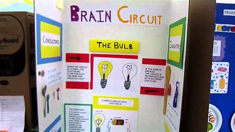 electric circuit science fair project - YouTube