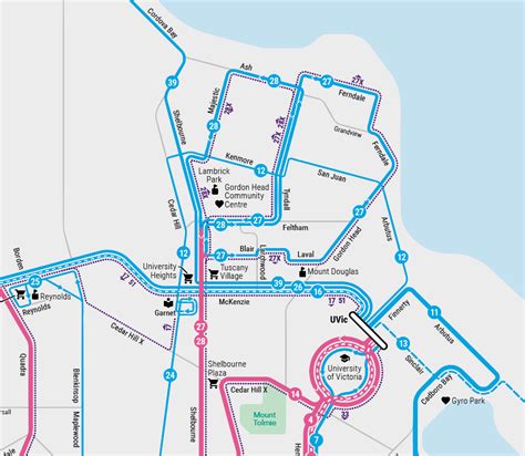 Work in Progress – Victoria Frequent Transit Map → Owen Lett