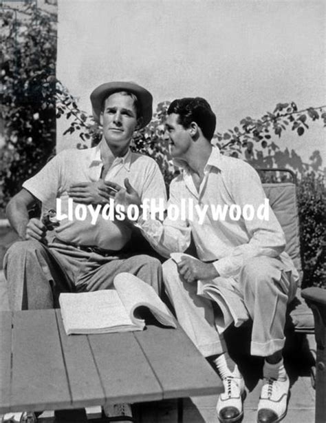 Cary Grant Randolph Scott Hollywood Hunks Duo at Home Reading | Etsy