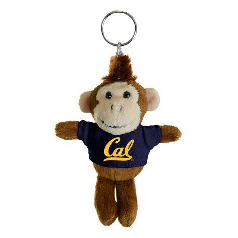 Plush Keychain Assorted Animals Cal Logo | Cal Student Store