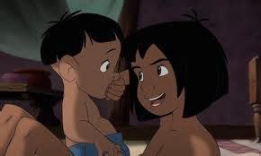 *RANJAN & MOWGLI ~ The Jungle Book, 1967 | Disney concept art, Mowgli the jungle book, Mowgli ...