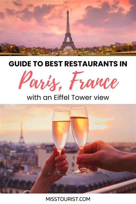 20 AMAZING Restaurants with an Eiffel Tower View in Paris