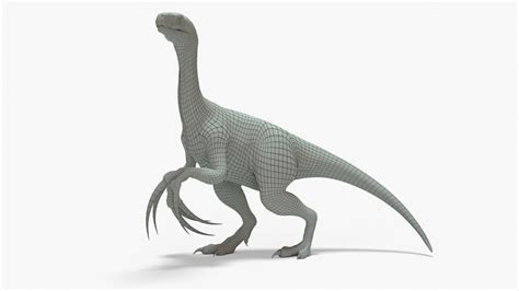 3D Therizinosaurus Rigged Basemesh Skeleton - TurboSquid 2109451