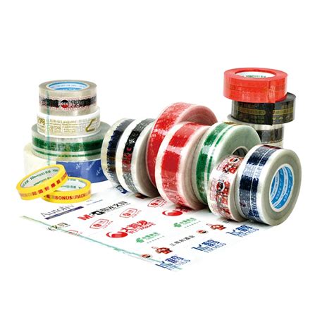 Packaging Color Adhesive Logo Printed Tape - Buy Color Printed Tape ...