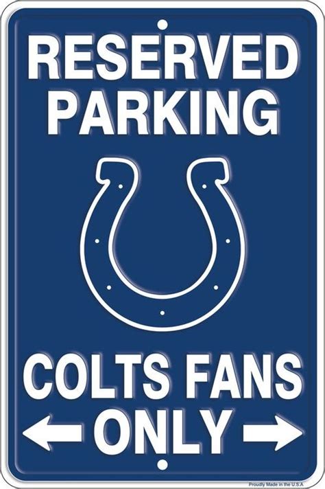 Wholesale Licensed NFL Small Parking - Indianapolis Colts