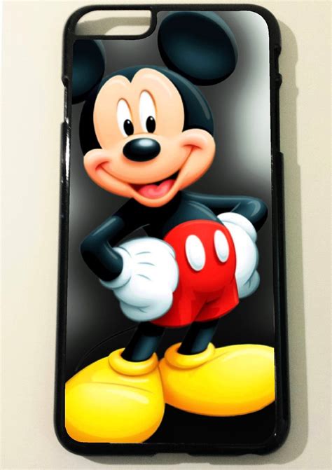 Iphone 7 Mickey Mouse Solid Case. Rubber case offers easy access to all ...