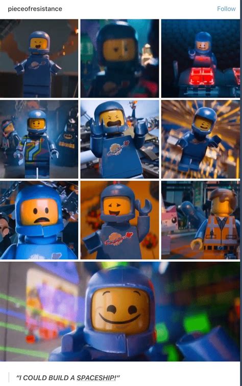 Benny the Spaceship guy. The Lego Movie | Lego movie, Lego film, Lego batman movie