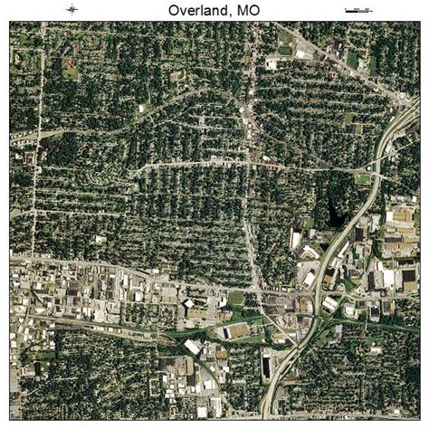 Aerial Photography Map of Overland, MO Missouri