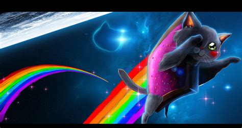 Rainbow Cat Wallpapers - Wallpaper Cave