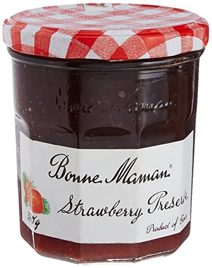 Bonne Maman Strawberry Jam 370g Jar (6 Jars/Pack) - Phuket Food