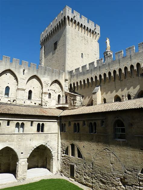 HD wallpaper: avignon, france, palais des papes, architecture ...