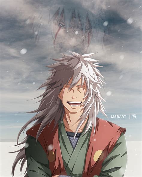 Jiraiya, anime, anime, animeedit, animexreality, fanart, jiraiya sensei, msbart, HD phone ...