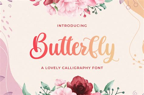 Butterfly Font | dafont.com