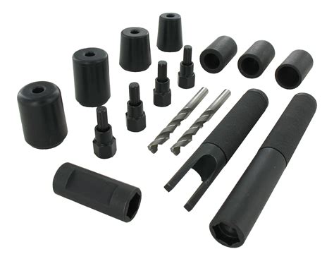 Lugdriller® - locking lug nut removal kit