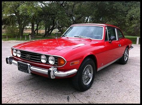 1972 Triumph Stag Convertible | Triumph cars, Triumph, Classic cars