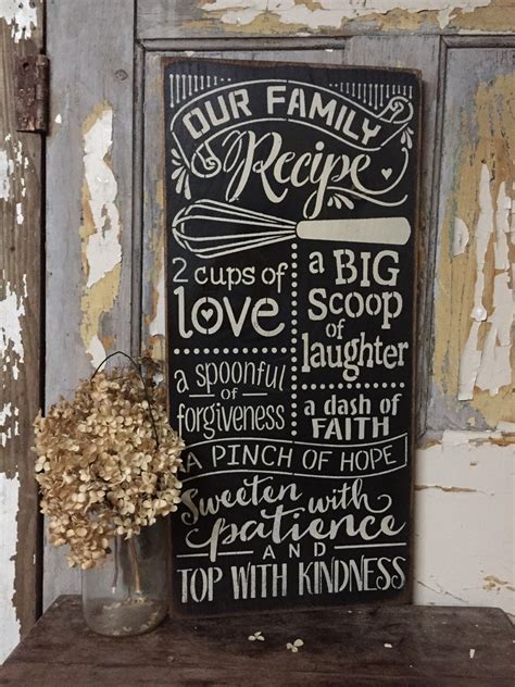 Rustic Wood Signs | Rustic wood signs, Rustic wood, Kitchen signs