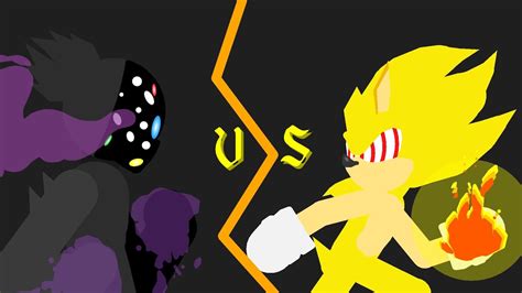 Cosmic Fear Garou VS Fleetway Super Sonic (STK/SEGA/OPM) - YouTube