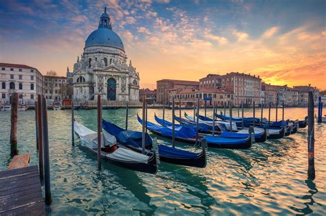 Download Sunrise Gondola Italy Dome Architecture Building City Man Made ...