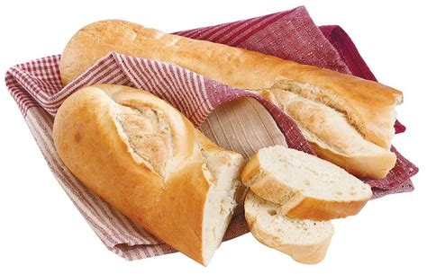 French Bread Loaf with Red Napkin - Prepared Food Photos, Inc.