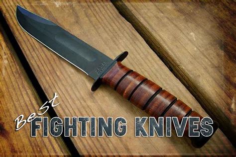 The 3 Top Best Fighting Knives for Soldiers and Marines - KnifeUp