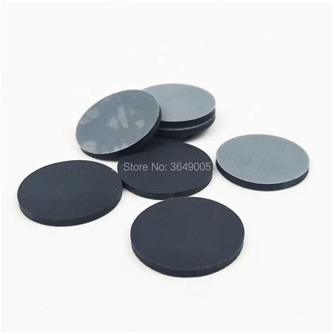 3M Black 1.6MM Thickness Self adhesive Rubber Feet SJ5816 3M SJ5816 20mm Round|Tape| - AliExpress