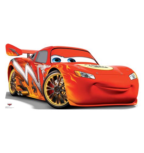 Life-size Lightning McQueen - Cars Cardboard Standup