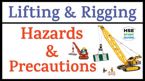 Lifting & Rigging Safety || Lifting Safety || Crane Lifting Hazards & Precautions || Crane ...