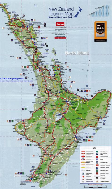 North Island New Zealand Map - Maping Resources