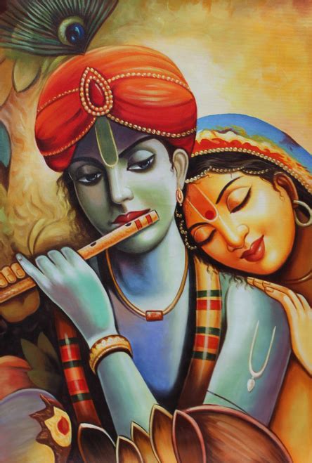 Radha Krishna Art Pictures