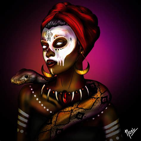 The witch voodoo queen of New Orleans by NoelGui on DeviantArt