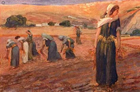 Ruth in the gleaning field | Bible pictures, Bible stories, Ruth and naomi