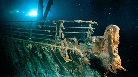 Check out these images of the Titanic's ship wreck