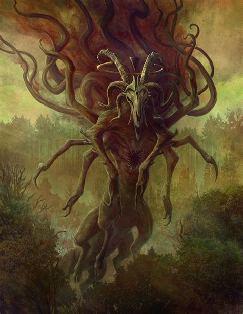 Shub-Niggurath by JasonEngle on @DeviantArt | Lovecraftian horror, Shub-niggurath, Dark fantasy art