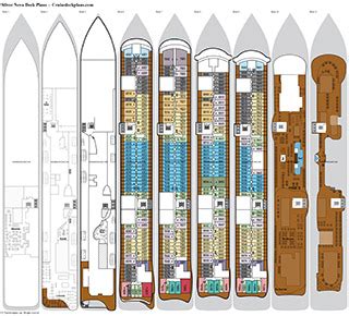 Silver Nova Deck 6 Deck Plans