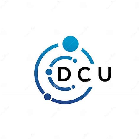 DCU Letter Logo Design on White Background. DCU Creative Initials ...