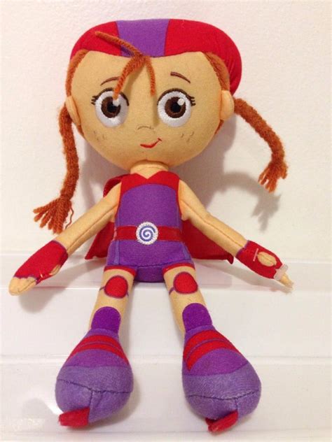 2008 LEARNING CURVE PBS SUPER WHY WONDER RED PLUSH GIRL DOLL 8.5" - RARE | #1859263563