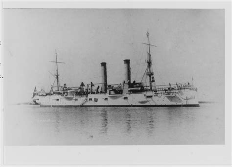 NH 100008 USS CHICAGO (1889-1935) during the early 1900s