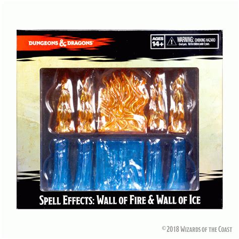 D&D - Spell Effects - Wall of Fire and Wall of Ice - 634482731079