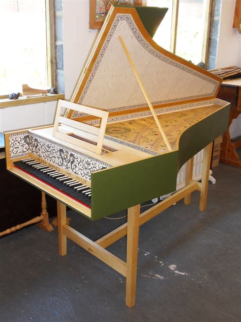 Just finished making this Flemish Harpsichord