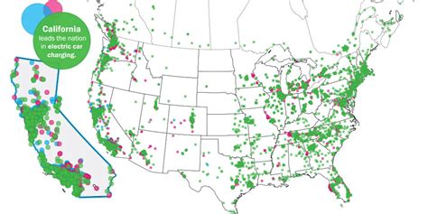 Electric Charging Stations California Map - News Current Station In The ...