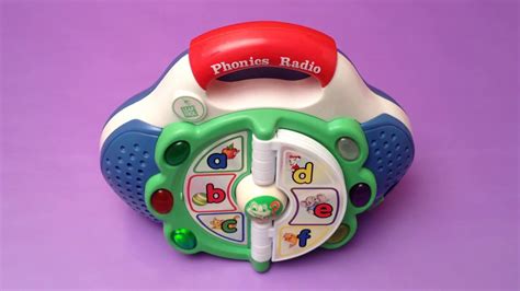 Leap Frog Phonics Radio Toy with Lights Sounds Music - Learn Phonics for Kids - YouTube