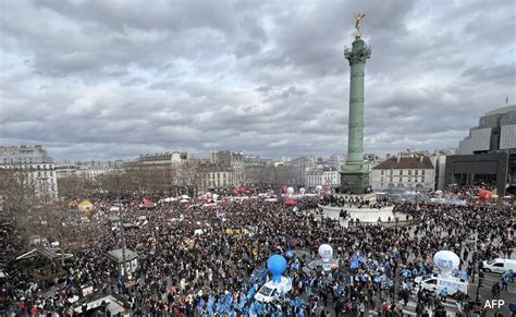 As France Sees 10th Round Of Strikes, The Pension Protest In 10 Pictures