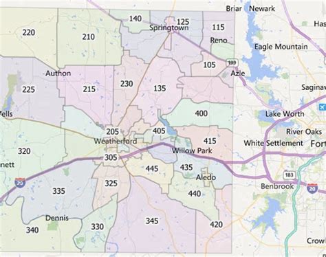 Parker County Precinct Map - Smyrna Beach Florida Map