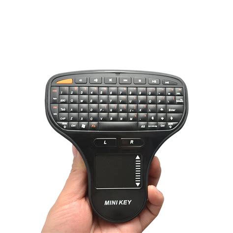 N5903 2.4G Wireless Keyboard Fly Air Mouse Keyboard For Android TV Box Stick-in Remote Controls ...